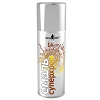 Емаль «Суперхром» для внутрішніх робіт New Ton Аерозоль Срібло 400 мл Емаль «Суперхром» для внутрішніх робіт New Ton Аерозоль Срібло 400 мл