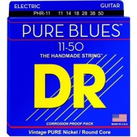 Струни для електрогітари DR PHR-11 Pure Blues Pure Nickel Heavy Electric Strings 11/50 Струни для електрогітари DR PHR-11 Pure Blues Pure Nickel Heavy Electric Strings 11/50