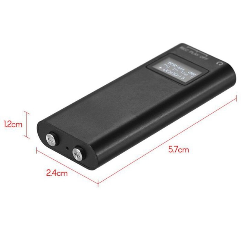 Міні диктофон з активацією на звук 8Gb з LCD екраном JNN Q25