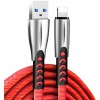 Кабель ColorWay USB-Lightning, 2.4А, 1м, Red (CW-CBUL010-RD) в інтернет супермаркеті PbayMarket!