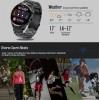 Розумний годинник Uwatch Blizar i29 Black Metal