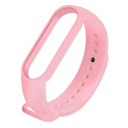 Ремінець Colored Strap для Xiaomi Mi Band 5/6 Light Pink Ремінець Colored Strap для Xiaomi Mi Band 5/6 Light Pink