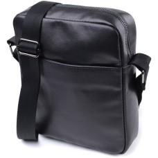 Сумка для чоловіків SHVIGEL 22849 20х22,5х6 см Чорний