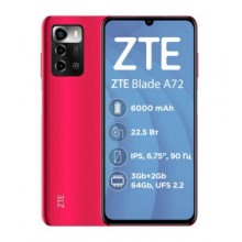 Смартфон ZTE BLADE A72 3/64 GB Red