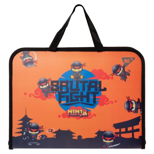 Папка-портфель YES FC на блискавці з тканинними ручками Ninja (492169) в інтернет супермаркеті PbayMarket! Папка-портфель YES FC на блискавці з тканинними ручками Ninja (492169) в інтернет супермаркеті PbayMarket!
