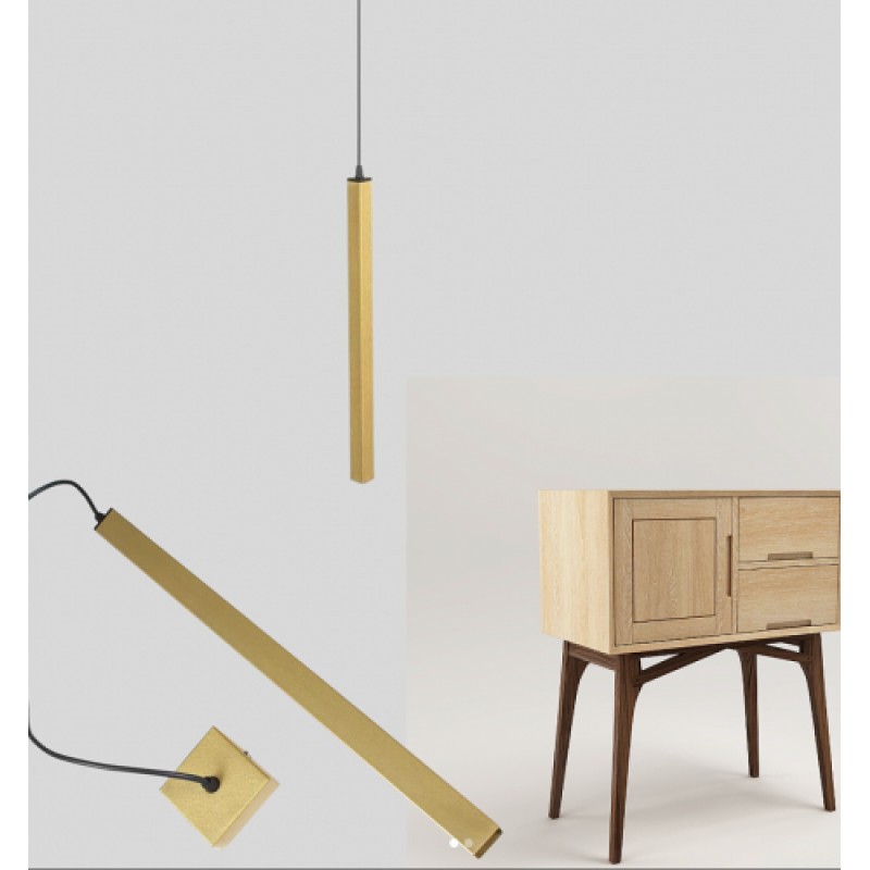 Світильник підвісний MSK Electric Quadro MR 3050 GD