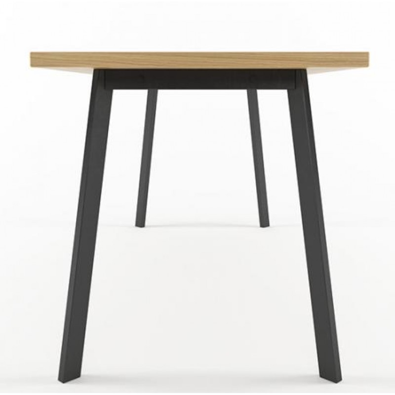 Обідній стіл у стилі Loft NS-1115 780x1800x700 мм Черный