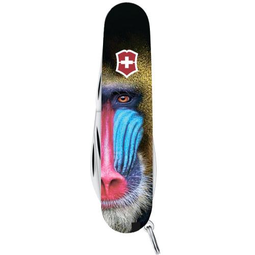 Складаний ніж Victorinox Tinker Animal 91 мм 13 функцій Мавпа Мандріл (1.4603.3_F1070pw) Складаний ніж Victorinox Tinker Animal 91 мм 13 функцій Мавпа Мандріл (1.4603.3_F1070pw)