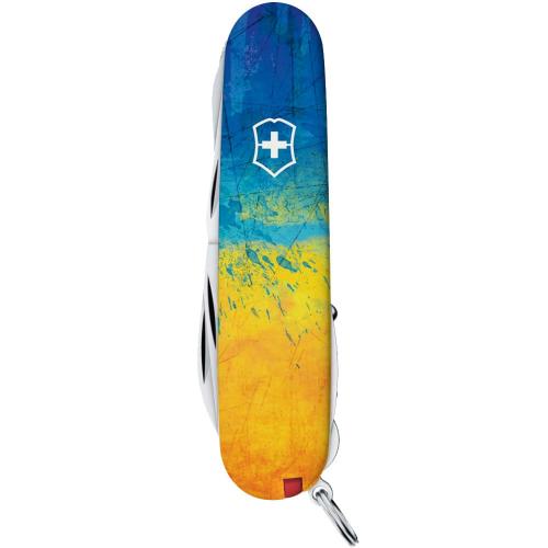 Складаний ніж Victorinox Huntsman Ukraine 91 мм 16 функцій Жовто-синій (1.3713.7_T3100pw) Складаний ніж Victorinox Huntsman Ukraine 91 мм 16 функцій Жовто-синій (1.3713.7_T3100pw)