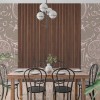 Декоративна стінова рейка Sticker Wall 160*23*3000мм (D) SW-00001536 Коричнева