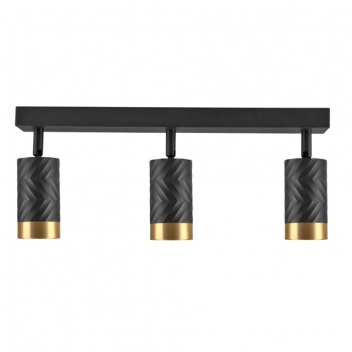Спот Polux Arras 5.5x39x16.5 см Чорно-золотистий (Pol323552) Спот Polux Arras 5.5x39x16.5 см Чорно-золотистий (Pol323552)