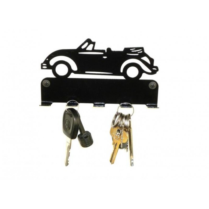 Вішалка для ключів ключниця Ferrum Кабріолет колір чорний (ВК002)