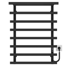 Рушникосушарка електрична Agata П8 500x800 Deffi Чорний JD04 (A.AG.80.50.8.E.W.R.4)