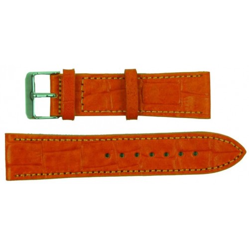Ремінець для годинника зі шкіри Mykhail Ikhtyar 22 мм Помаранчевий (S418-22S orange) Ремінець для годинника зі шкіри Mykhail Ikhtyar 22 мм Помаранчевий (S418-22S orange)