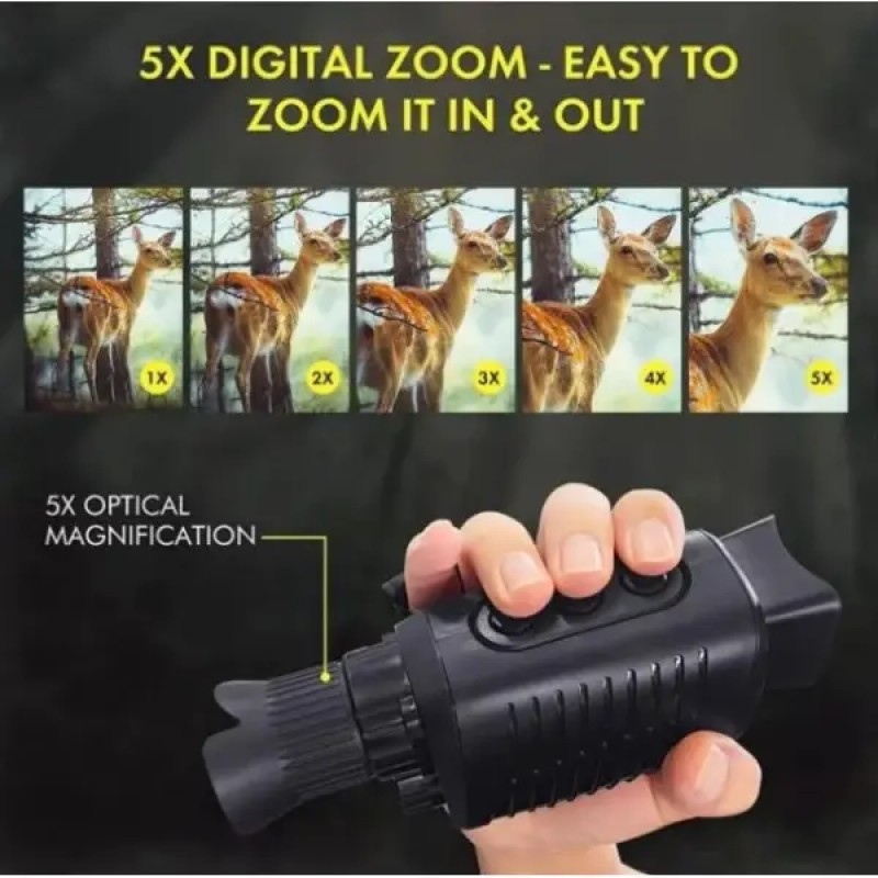 Монокуляр нічного бачення Levenhuk NS100 1-5X до 300 м