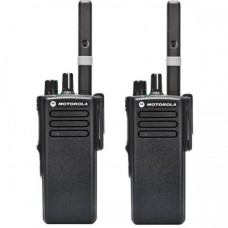 Комплект рацій Motorola Шифрування DP4400 VHF AES-256 2 шт Чорний (2029)
