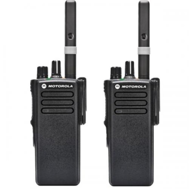 Комплект рацій Motorola Шифрування DP4400 VHF AES-256 2 шт Чорний (2029)