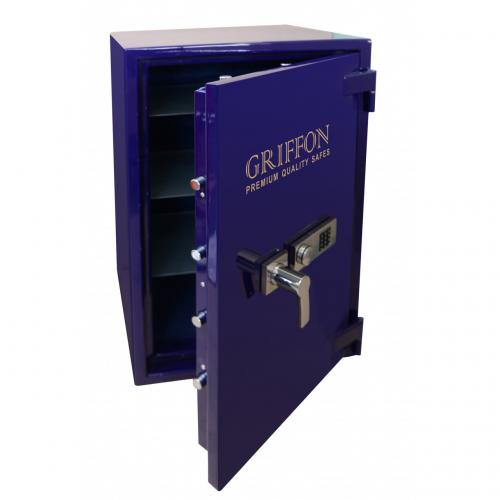 Сейф злостійкий Griffon CLE III.110.E COMBI GLOSS BLUE Сейф злостійкий Griffon CLE III.110.E COMBI GLOSS BLUE