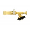 Пальник для газового балона MASTERTOOL GM Геліос Ø22 мм/1300°С латунь (44-5044)