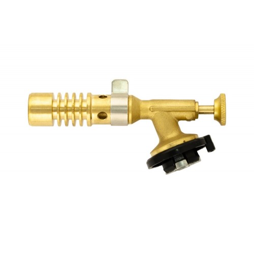 Пальник для газового балона MASTERTOOL GM Геліос Ø22 мм/1300°С латунь (44-5044) Пальник для газового балона MASTERTOOL GM Геліос Ø22 мм/1300°С латунь (44-5044)