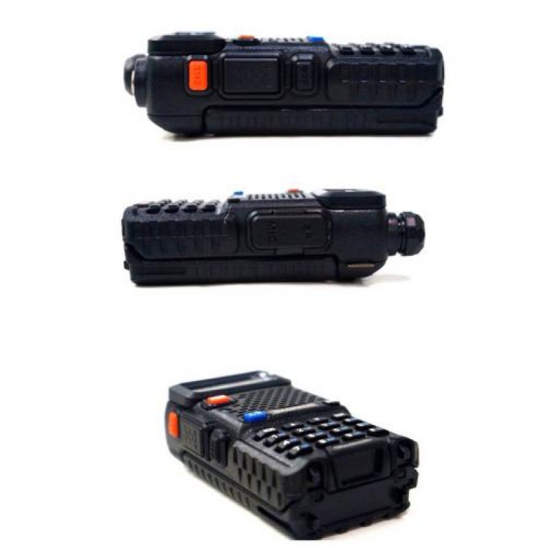 Рація Baofeng UV-5R UP 8 Ватт 1800 мАч Чорний