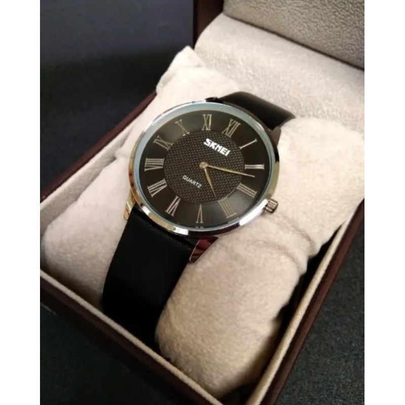 Годинник чоловічий Skmei 9092 Rome Чорний