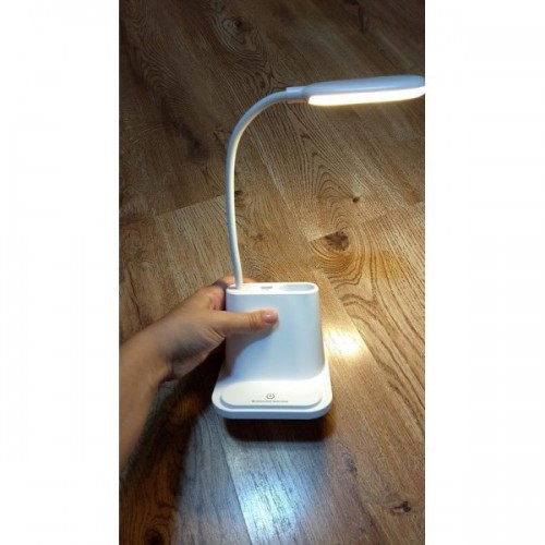 Настільна світлодіодна лампа 3 в 1 OPT-TOP з вбудованим акумулятором та PowerBank (1756375329)