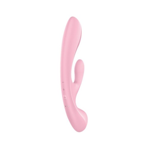 Вібратор-кролик Satisfyer Triple Oh Pink в інтернет супермаркеті PbayMarket!