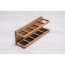 Жіноча підставка для робочого столу органайзер для косметики ecoWalnut 310x87.5x110 мм
