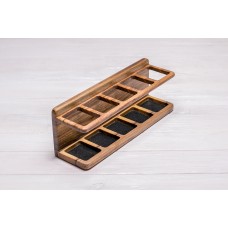 Жіноча підставка для робочого столу органайзер для косметики ecoWalnut 310x87.5x110 мм