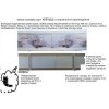 Екран під ванну The MIX I-screen light Кріплення White 140 см