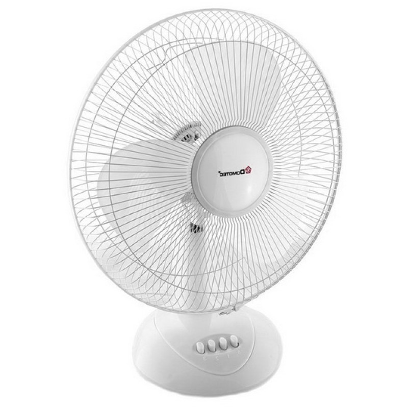 Настільний вентилятор Domotec МS-1626 Білий