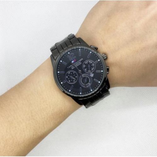 Наручний годинник чоловічий Clockhouse Tommy Hilfiger Сріблястий (IBW743B)
