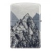 Запальничка бензинова Zippo Mountains Sketch Design 5,6х3,8х1,3 см Різнокольоровий (46280)