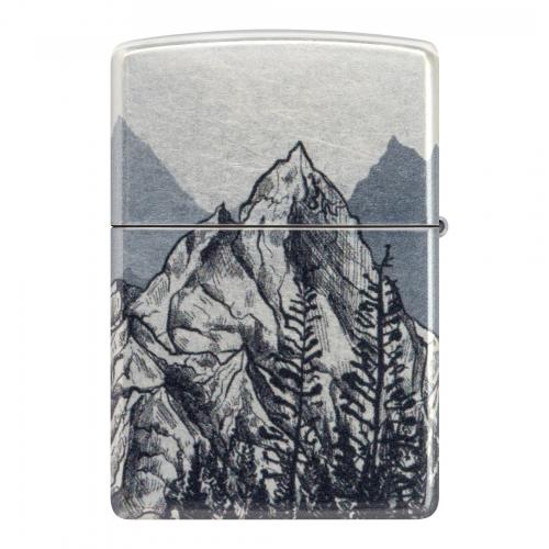 Запальничка бензинова Zippo Mountains Sketch Design 5,6х3,8х1,3 см Різнокольоровий (46280) Запальничка бензинова Zippo Mountains Sketch Design 5,6х3,8х1,3 см Різнокольоровий (46280)