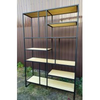 Стелаж GoodsMetall у стилі Лофт 2100х1400х400 СТЖ202