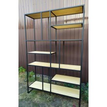 Стелаж GoodsMetall у стилі Лофт 2100х1400х400 СТЖ202