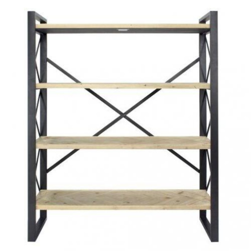 Стелаж для зберігання в стилі Loft NS-1878 1230x800x300 мм Черный