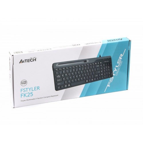 Клавіатура A4Tech Fstyler FK25 Black USB в інтернет супермаркеті PbayMarket!