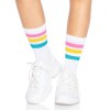 Шкарпетки жіночі в смужку Leg Avenue Pride crew socks Pansexual, 37–43 розмір в інтернет супермаркеті PbayMarket!