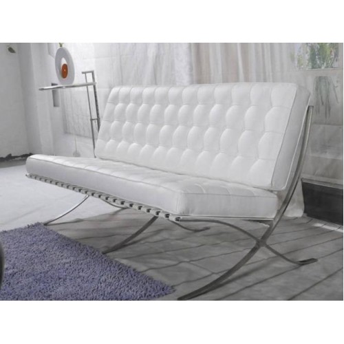 Диван Барселона SDM 3-х місний Білий