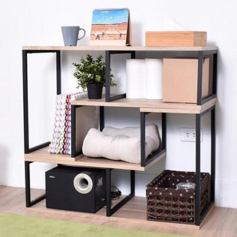 Консоль для дому в стилі Loft Чорний NS-368 1130x1000x300 мм