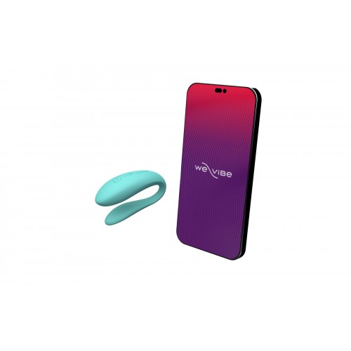 Смарт-вібратор для пар We-Vibe Sync Lite Aqua, 10 віброрежимів, можна поєднувати з проникним сексом в інтернет супермаркеті PbayMarket!