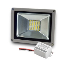 Комплект LED-прожектор Lightwell LW-20W-220 та Датчик руху з сенсором освітленості AMRS