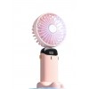 Портативний вентилятор Mini Fan F56-2 Рожевий (30151455В)