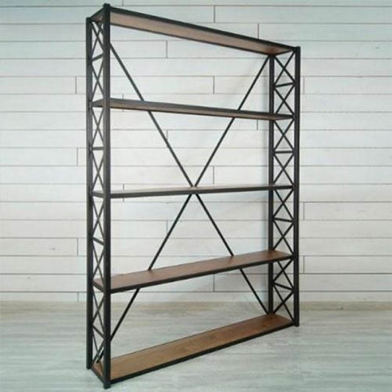 Стелаж для зберігання в стилі Loft NS-1701 1830x1200x300 мм Черный