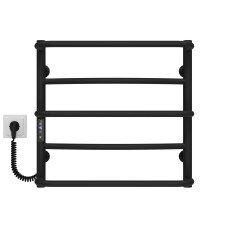 Рушникосушарка електрична Аквамікс П5 500х500 Deffi Чорний JD03 (C.AM.50.50.5.E.B.L.1)