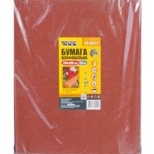 Папір шліфувальний водостійкий MASTERTOOL Р220 230х280 мм 20 шт 08-2622-Р