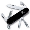 Складаний ніж Victorinox Sportsman 84 мм 13 функцій Чорний (0.3803.3)