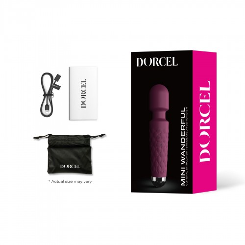 Мінівібромасажер Dorcel Wand Mini Wanderful Plum в інтернет супермаркеті PbayMarket!